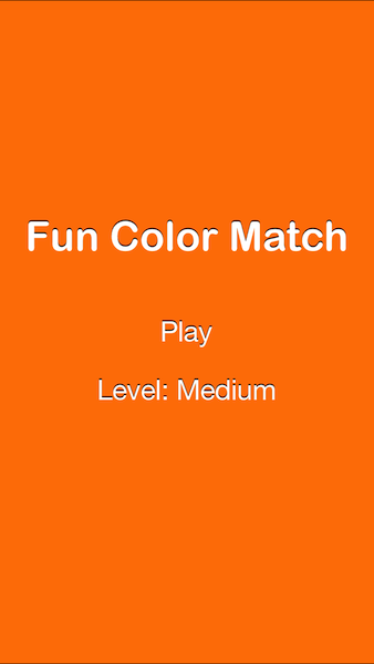 Fun Color Match Screenshot 1